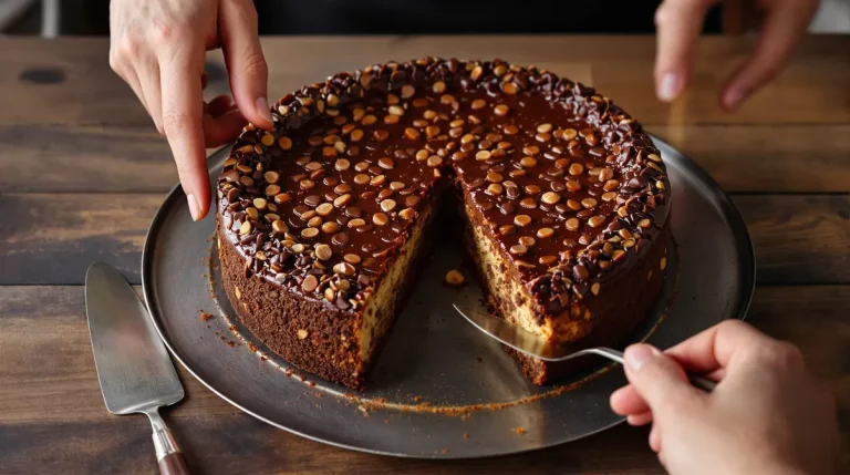 C'est la nouvelle recette qui fait fureur cet hiver : le gâteau noisettes-chocolat à la croûte ultra craquante (et vraiment facile)