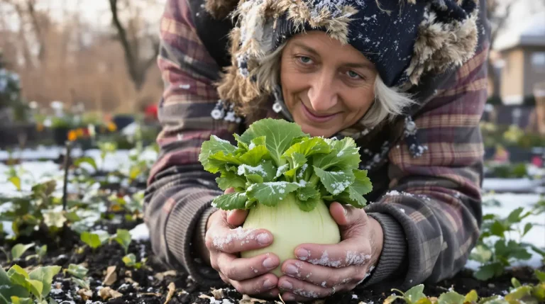 Elle passe l’hiver dehors et finit dans vos assiettes : la plante que vous devriez semer partout au jardin