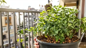 Elle remplace les cubes de bouillon en cuisine et se plante en pot à cette période précise
