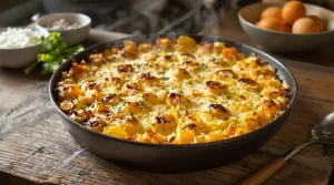 Gratin de pommes de terre, poireaux et carottes : ultra fondant, bien doré et vraiment facile à préparer