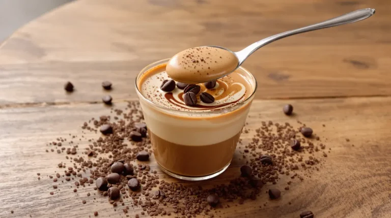 J’ai remplacé les flans et mousses du commerce par cette crème dessert au café maison : ultra onctueuse, sans œufs et très facile à faire !