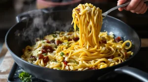 La recette d’Anne Etorre : pâtes aux artichauts, anchois et pecorino révélée en détail